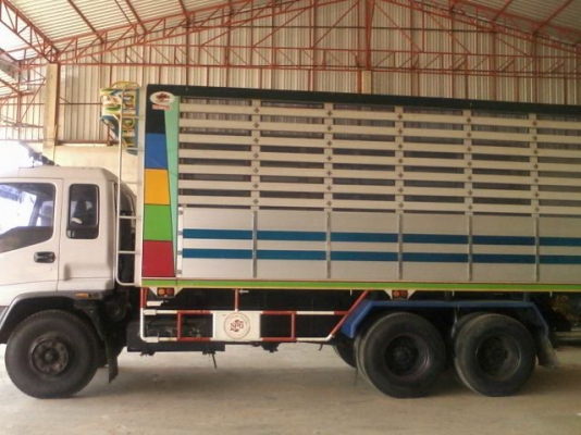 ขายISUZU DECA 195 ดั้มมิเนียมคอกเกษตร 10ล้อ1เพลา