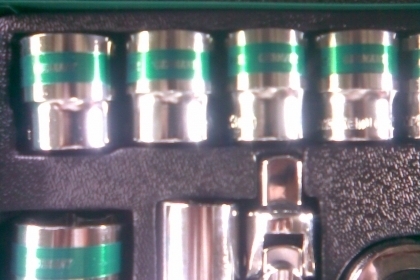 ชุดบ๊อก 26 ชิ้นของเยอรมันใช้งานดีครับ เบอร์ใหญ่สุดอยู่ที่ 32  MM  ครับ  จำนวน 26  ชิ้นครับ