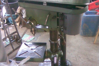 แท่นสว่าน ความสูง 1 เมตร มอเตอร์มิสซูบิชิ 1/3 แรง