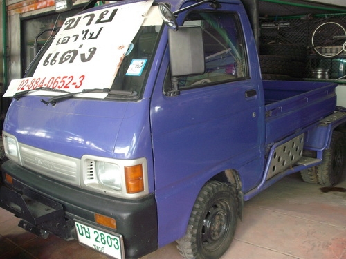 ขายด่วน กะป้อ  DAIHATSU HI-JET 4WD แต่งเป็น 6ล้อ MINI TRUKS แรงลากจูงมหาศาล