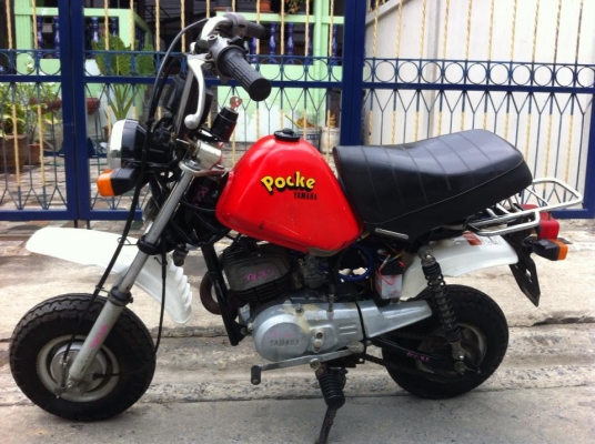 ขาย YAMAHA Pocke 50cc ประกอบใหม่สภาพแห้งๆ
