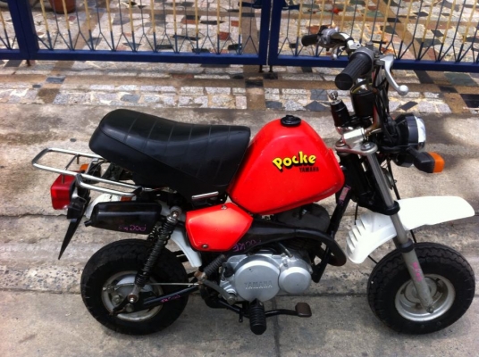 ขาย YAMAHA Pocke 50cc ประกอบใหม่สภาพแห้งๆ