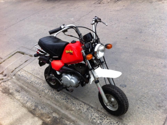 ขาย YAMAHA Pocke 50cc ประกอบใหม่สภาพแห้งๆ