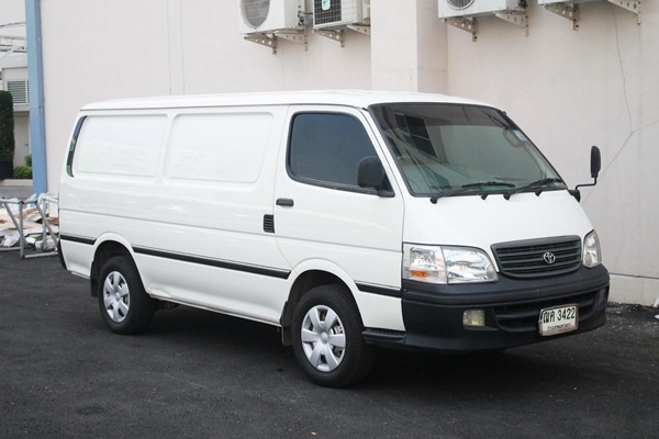 ขายรถตู้ทึบบรรทุก เครื่อง 1JZ ติดแก๊ส LPG