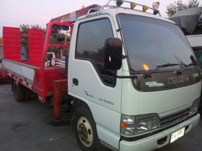 ขายรถบรรทุก6ล้อติดเครน กระบะเทรลเลอร์ แก๊ซLPG
