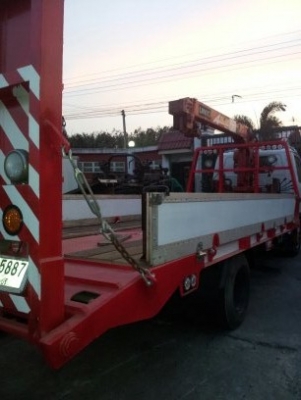 ขายรถบรรทุก6ล้อติดเครน กระบะเทรลเลอร์ แก๊ซLPG