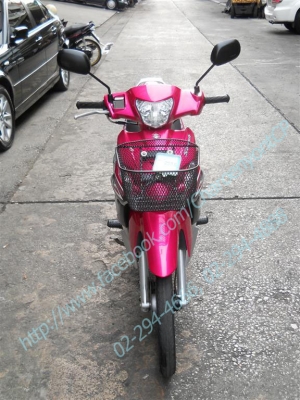 SUZUKI NEW SMASH ปี 2012 สีชมพูหายาก รถสวยสภาพดีพร้อมใช้งาน