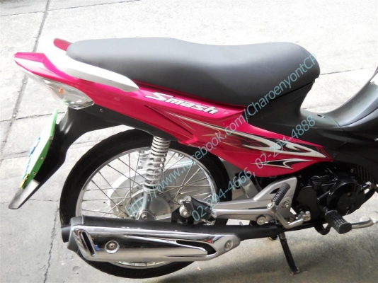 SUZUKI NEW SMASH ปี 2012 สีชมพูหายาก รถสวยสภาพดีพร้อมใช้งาน