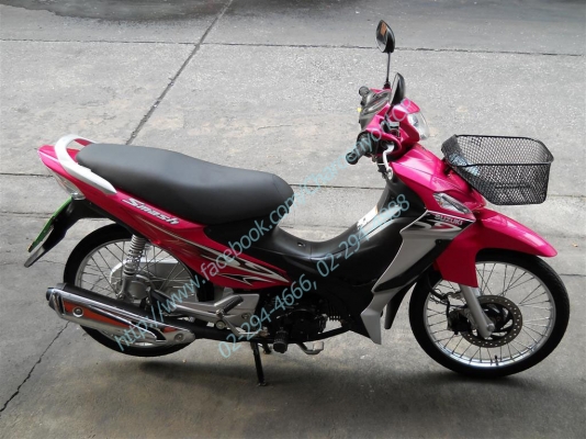 SUZUKI NEW SMASH ปี 2012 สีชมพูหายาก รถสวยสภาพดีพร้อมใช้งาน
