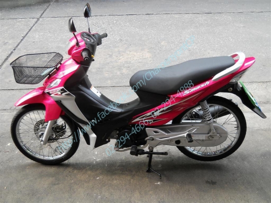 SUZUKI NEW SMASH ปี 2012 สีชมพูหายาก รถสวยสภาพดีพร้อมใช้งาน