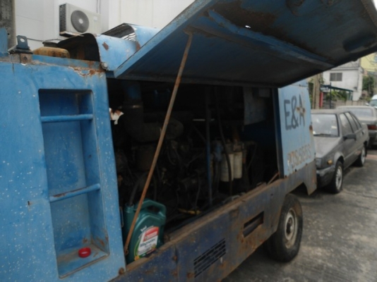 ขายAirman PDS655 cfmเครื่อง EM100 ไดสตาร์ทกับสวิตซ์กุญแจเสีย ขายตามสภาพ