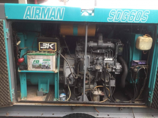 Generator Airman 60 kVA รุ่น SDG60S เครื่องปั่นไฟ เครื่องกำเนิดไฟฟ้า 60 kVA Generator Airman 60 kVA รุ่น SDG60S เครื่องปั่นไฟ เครื่องกำเนิดไฟฟ้า 60 kVA