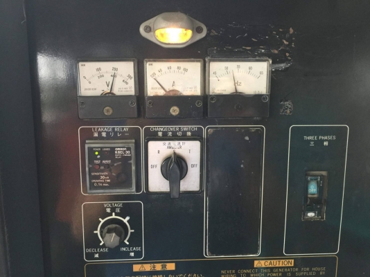 Generator Airman 60 kVA รุ่น SDG60S เครื่องปั่นไฟ เครื่องกำเนิดไฟฟ้า 60 kVA Generator Airman 60 kVA รุ่น SDG60S เครื่องปั่นไฟ เครื่องกำเนิดไฟฟ้า 60 kVA