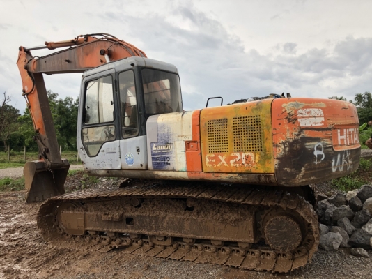 ขายรถแบคโฮ HITACHI EX200-2 เอกสารทะเบียน