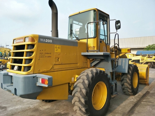 รถตัก Komatsu รุ่นWA200-3Eปี1996 บุ้งกี๋3คิว