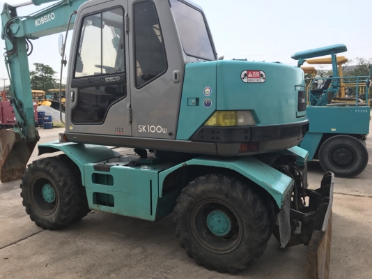 รถขุดล้อยางKOBELCO รุ่นSK100W-2 ปี2003