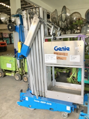 Genie AWP-30S : รถกระเช้า ยกได้ 159kg  สูง 11m นำเข้าจากญี่ปุ่น โทร. 080-6565422 (หนิง)