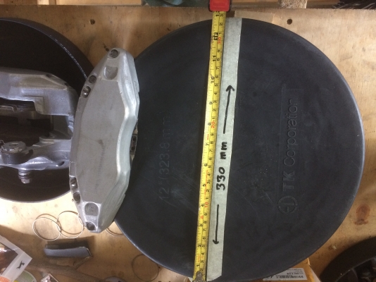 ขายชุดเบรคพร้อมจาน 315 mm R33