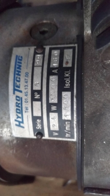 ปั๊มไฮดรอลิค+มอเตอร์ DC24v