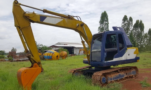ขาย แบคโฮ KOBELCO SK120 Mark 3 เครื่องดี ปั้มดี เอวแน่น ช่วงล่าง 80\% เอกสารใบอินวอยซ์