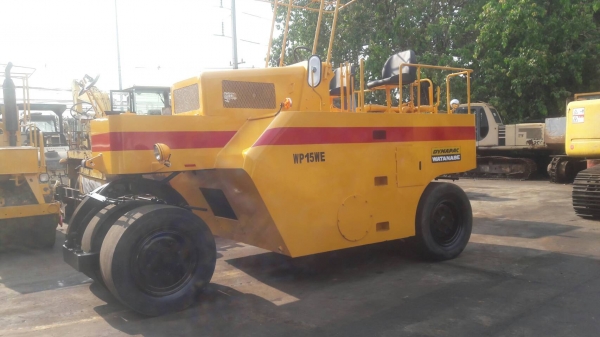 รรถบดล้อยาง7ล้อ WATANABE P15WE รถนอกนำเข้าญี่ปุ่น มีสเปร์น้ำ สเปร์น้ำมัน เอกสารแจ้งจำหน่าย พร้อมใช้งาน