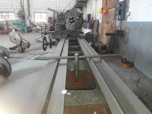 ขายกลึง12ฟุตสวิง900เพลาเดียวรู3นิ้วราคาสุดคุ้มครับ