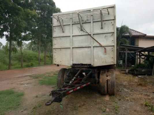 ขายลูกพ่วงสองเพลาไม่ดั้มพ์สามมิตร ปี 50 ยาว 6.50เมตร สภาพสวยพร้อมใช้ เอกสารพร้อมโอน 089-7020483