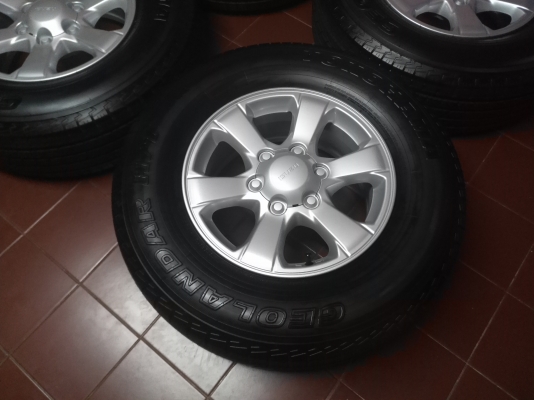 แม็กซ์ Blue Power + ยาง Yokohama 245/70/16 แม็กซ์ Blue Power + ยาง Yokohama 245/70/16