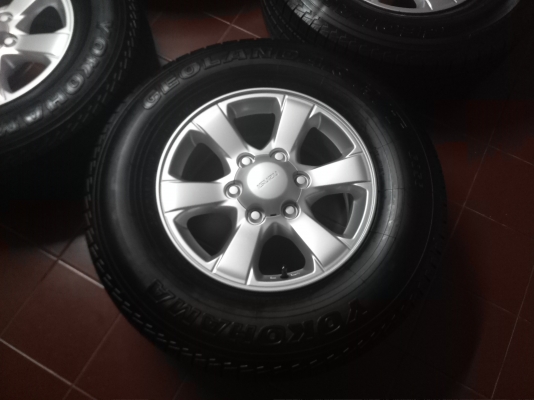 แม็กซ์ Blue Power + ยาง Yokohama 245/70/16 แม็กซ์ Blue Power + ยาง Yokohama 245/70/16