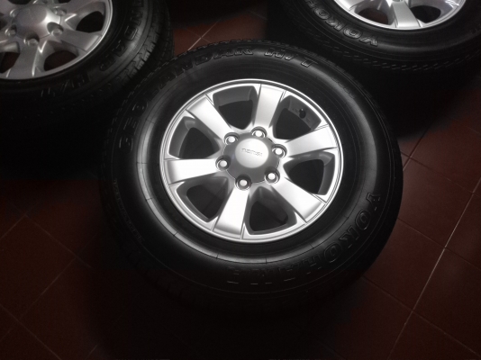 แม็กซ์ Blue Power + ยาง Yokohama 245/70/16 แม็กซ์ Blue Power + ยาง Yokohama 245/70/16