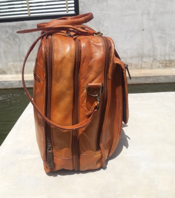 หนังแท้ใส่ laptop เอกสาร