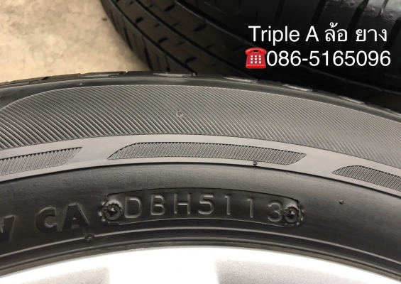 ล้อแม็ก Toyota Vios รุ่น 12ก้าน ขอบ 15  พร้อมยาง 185-60-15  ฺBridgestone ปลายปี 13