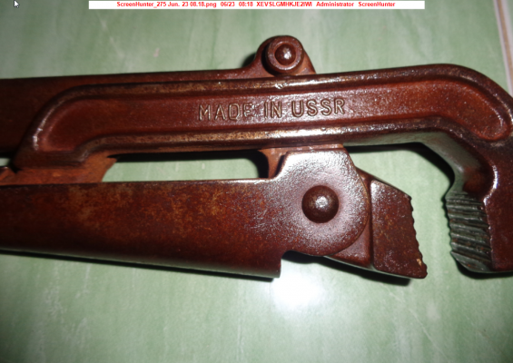 ขายประแจคอม้า ขนาด2นิ้ว งานดี MADE IN USSR