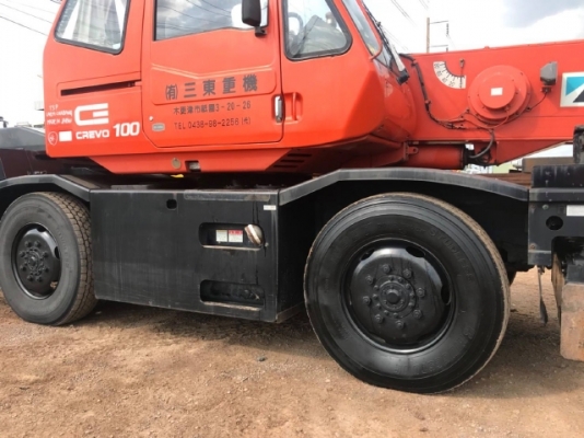 ขายรถเครน TADANO TR100M-1 (ขนาด 10 ตัน) ปี 1996 รถนอกนำเข้าจากญี่ปุ่น สภาพสวยพร้อมใช้ มีVDOการทำงานค
