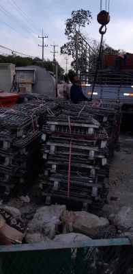 กว้าง60ยาว80สูง60 มี180ใบ ใบละ30โล โลละ25บาท