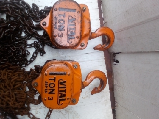 ขายเหมาลอกสาว VITAL ขนาด 1TON ของเเท้JAPAN 2ตัว สภาพ90\%พร้อมใช้งาน ถูกมากๆเเค่ 5000 บาทเท่านั้น ของเเท้ผลิตญี่ปุ่น  MADE IN JAPAN  ส่งสินค้าได้ทั่วไทยเลยครับ สนใจจริงโทรคุยได้เลยครับ tel 087-0080205 golf