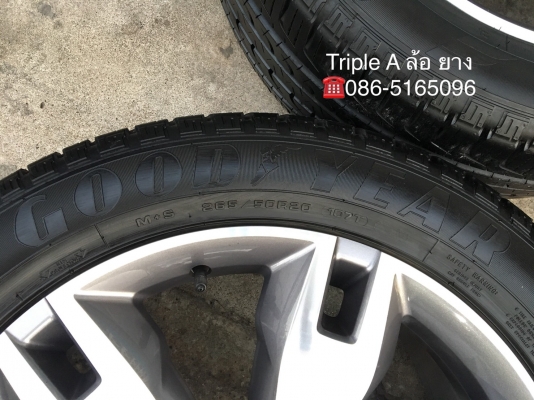 ล้อแม็ก Ford Everest ขอบ20 พร้อมยาง 265-50-20 Goodyear ปี 17