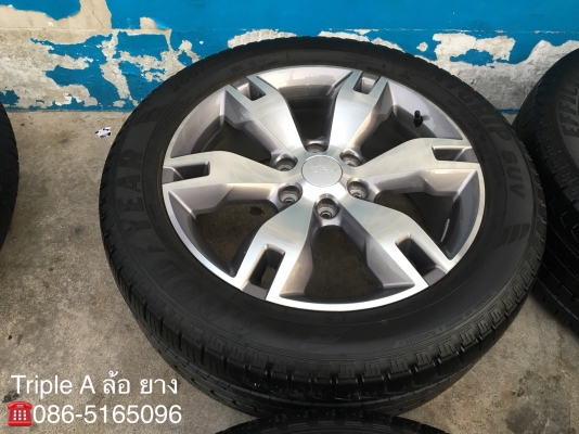 ล้อแม็ก Ford Everest ขอบ20 พร้อมยาง 265-50-20 Goodyear ปี 17