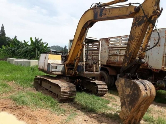 ขาย 295,000 KOMATSU pc 60-6 เครื่องดี ปั้มแรง เอวแน่น ช่วงล่างดี ไฟฟ้าตัด กระจกแตก รถพร้อมใช้ สัญญาซื้อขาย รถอยู่ ชลบุรี 090-772-3710 090-772-3708