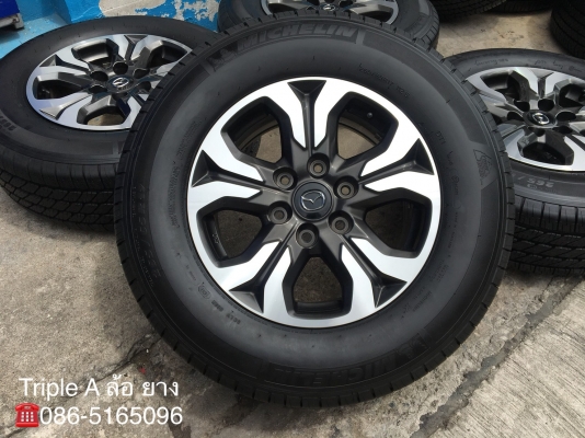 ล้อแม็ก Mazda BT50 Pro ขอบ17 หน้าเงา พร้อมยาง 265-65-17 Michelin ปลายปี17