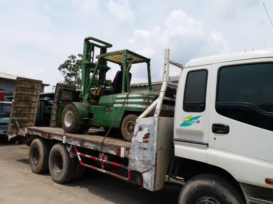 ขายรถ Forklift 5 ton MITSUBISHI FD50 หรือ แลกกับแบคโฮ PC30