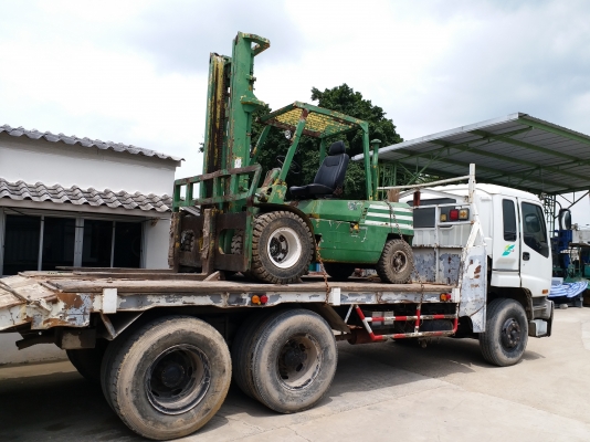 ขายรถ Forklift 5 ton MITSUBISHI FD50 หรือ แลกกับแบคโฮ PC30