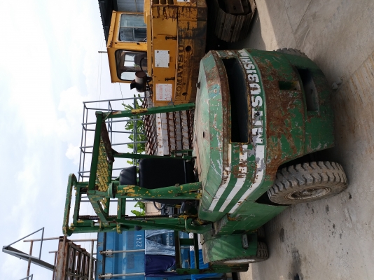 ขายรถ Forklift 5 ton MITSUBISHI FD50 หรือ แลกกับแบคโฮ PC30