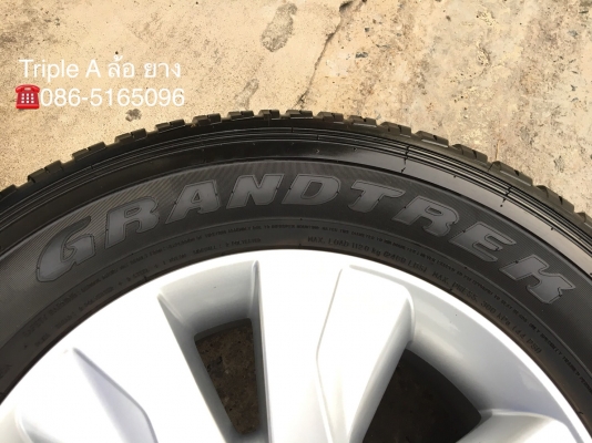 ล้อแม็ก Toyota Revo ขอบ17 พร้อมยาง Dunlop 265-65-17 ปลายปี 15 แม็กสวย ดอกหนา