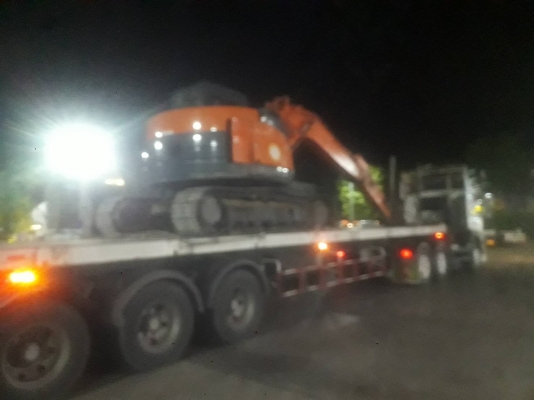ขายรถแบคโฮ HITACHI EX135US-5 ไมล์ 3968 ชม.เอกสารอินวอย ราคา 800000