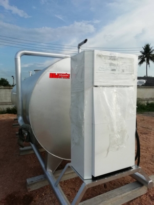 ถังน้ำมัน15000ลิตรเหล็กหนา4ม.พร้อมตู้จ่ายน้ำมัน