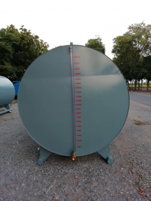 ถังน้ำ20000ลิตรเหล็กหนา3ม.พร้อมทาสีภายใน