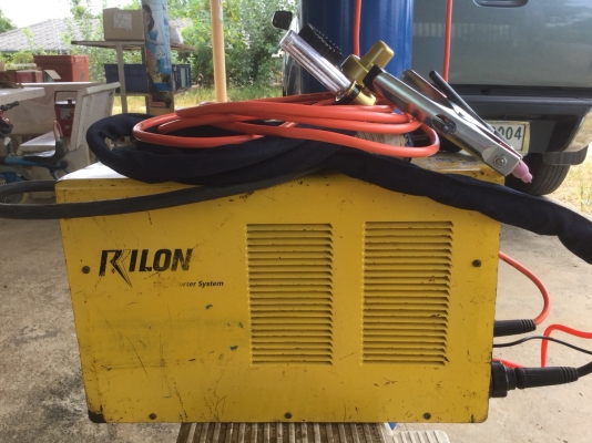 ขายตู้อาร์กอน 2 ระบบมือ2 เชื่อมสแตนเลสและเชื่อมธูปได้ ยี่ห้อ RILON รุ่น TIG300A พร้อมอุปกรณ์และถังอาร์กอนใหม่