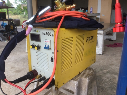 ขายตู้อาร์กอน 2 ระบบมือ2 เชื่อมสแตนเลสและเชื่อมธูปได้ ยี่ห้อ RILON รุ่น TIG300A พร้อมอุปกรณ์และถังอาร์กอนใหม่