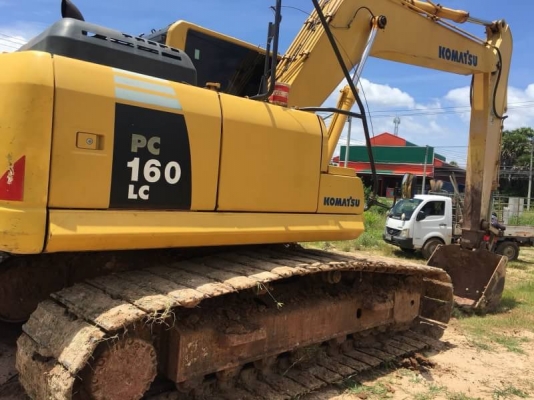 ขาย 1,250,000 บาท KOMATSU PC160-8 ทำงาน 13,XXX ชม เครื่องดี ปั้มแรง โช่หนา เอวแน่น เอกสารเล่มทะเบียน  รถอยู่ โคราช โทร 0610710295
